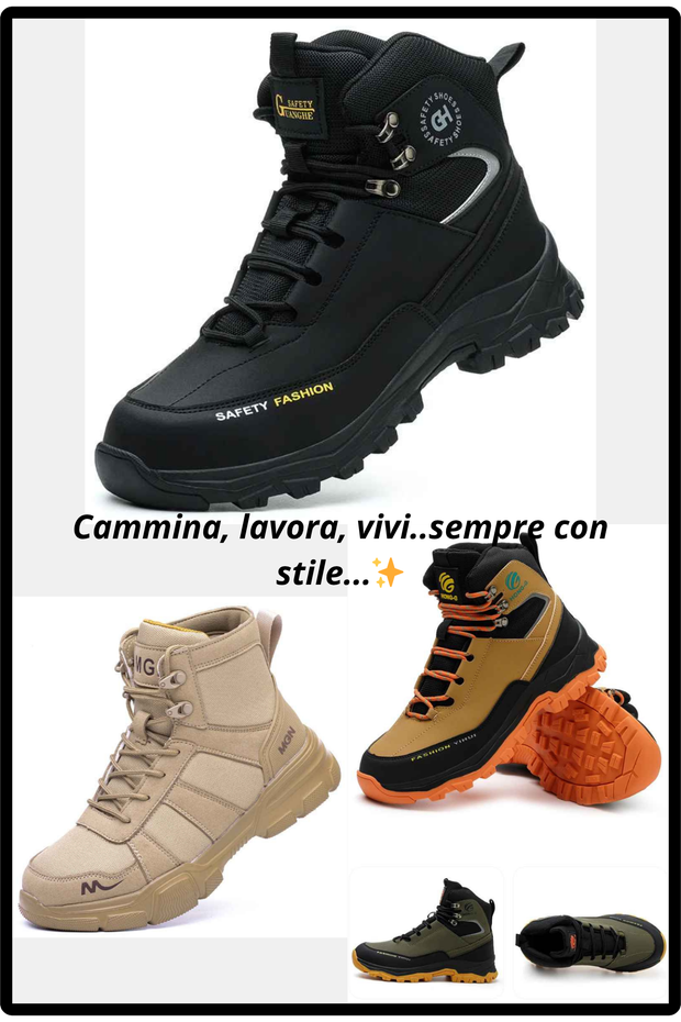 👞 Professionelle Sicherheitsschuhe – Komfort und Sicherheit bei jedem Schritt 👷👇