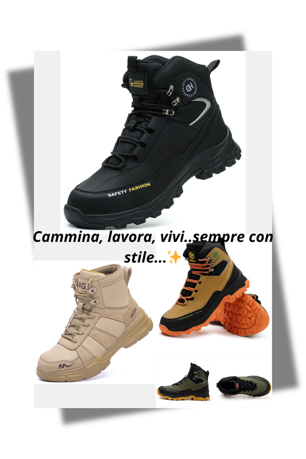 👞 Professionelle Sicherheitsschuhe – Komfort und Sicherheit bei jedem Schritt 👷👇